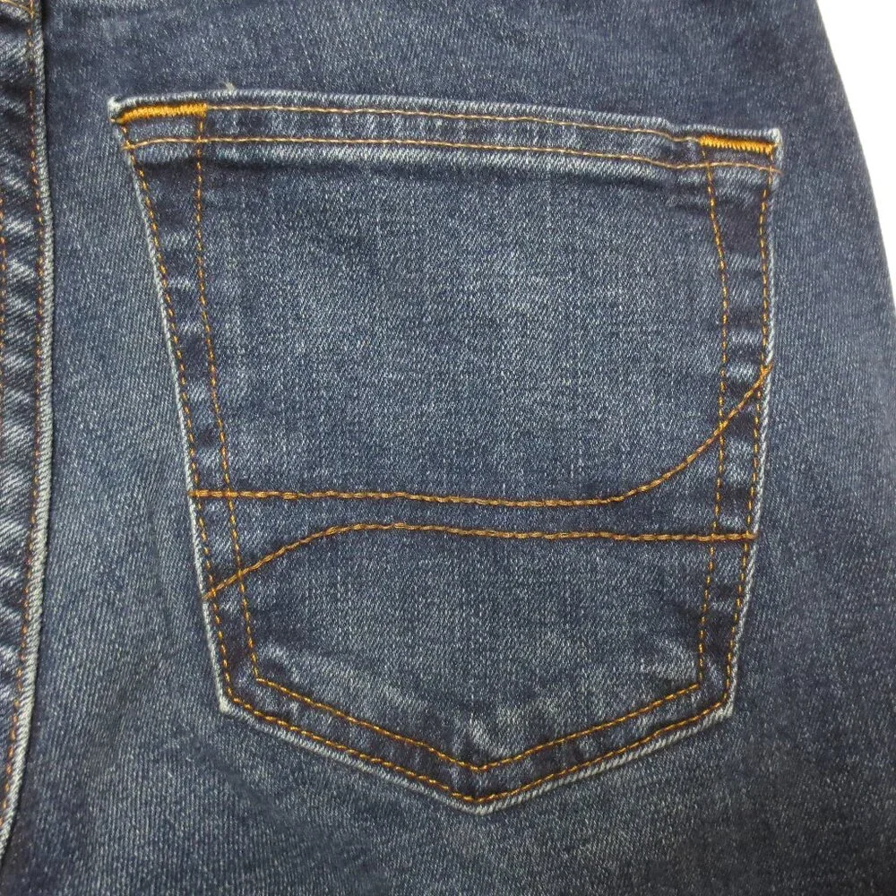 HOLLISTER mens JEANS denim SLIM straight DARK WASH SIZE 28X30